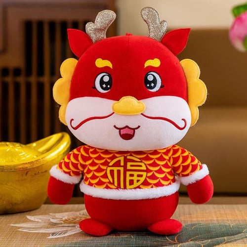 Luck dragon stuffed animal clearance