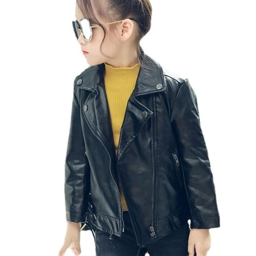 2 year old top leather jacket