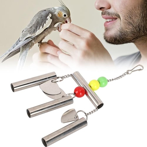 Bell Toy Stainless Steel Bells Toys for Birds Large Parrot