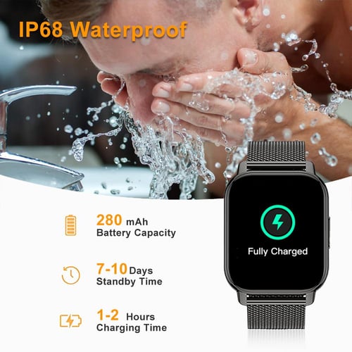 Smartwatch hotsell waterproof ip68