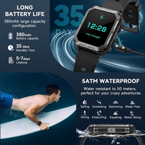 Fully waterproof store smart watch