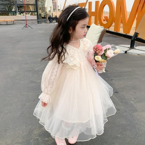 Korean tulle dress best sale