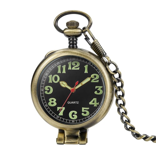Luminous pocket watch store