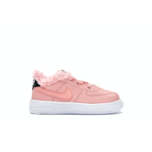 Nike air force 1 bleached coral toddler girls' shoe sales