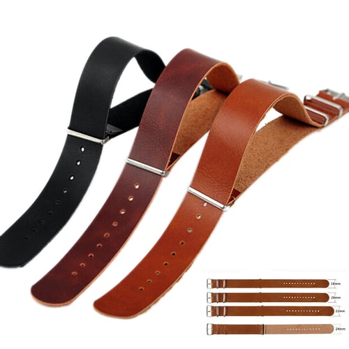 Faux leather discount watch strap