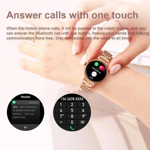 Smart Watch Women 1.04 Inch 454 454 HD Small Screen Watch Screen Always Show Time Bluetooth Call Rate Heart Smartwatch buy Smart Watch Women 1.04