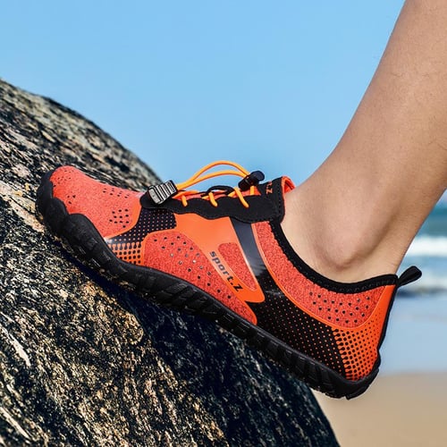Summer Couple Breathable Beach Shoes Reef Shoes Sea Fishing Shoes