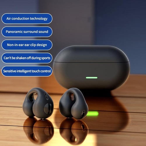Wireless bluetooth earphone with microphone sports waterproof wireless 2025 headphones headsets touch control music earbuds for phone