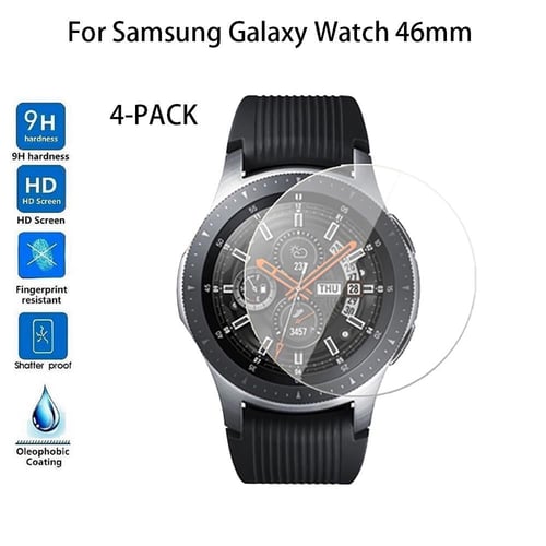 Samsung galaxy watch 46mm hot sale tempered glass