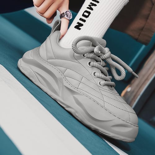 New Men Shoes Skateboarding Shoes Sports Sneakers Thick Bottom