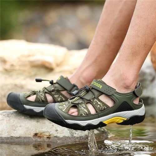 Extra wide shop walking sandals