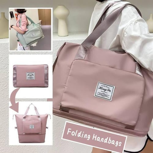 Large Capacity Folding Bottom Extension Design Travel Bag