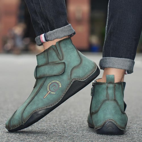 Warm waterproof top slip on shoes