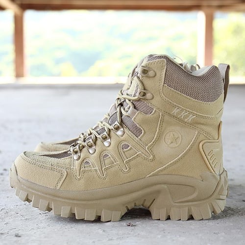 New Men Military Tactical Boots Desert Combat Outdoor Army Hiking