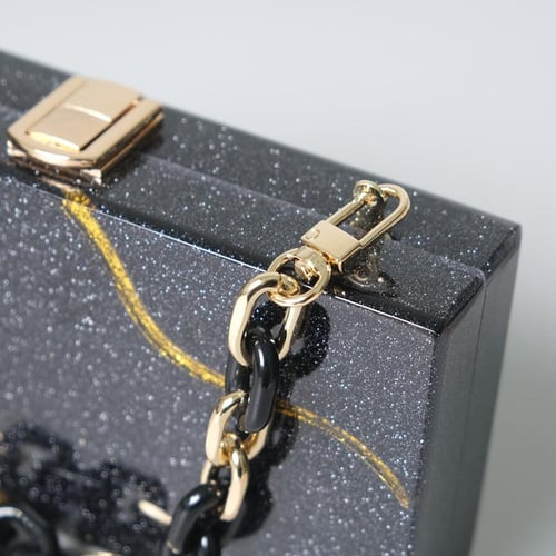 Cute black clutch discount