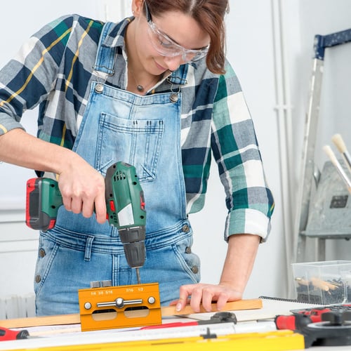 Tool to help drill straight holes sale