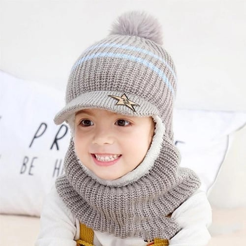 Winter baby hats outlet that stay on