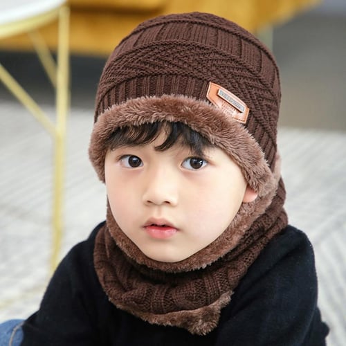 Children's winter best sale hats and scarves