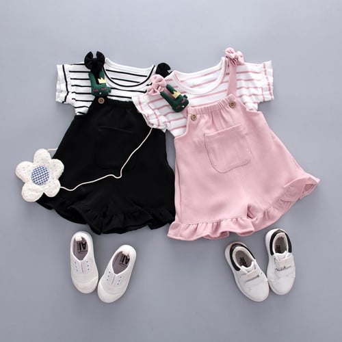 Little girl outfits with suspenders store