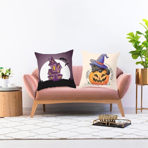 Halloween throw pillow sales covers
