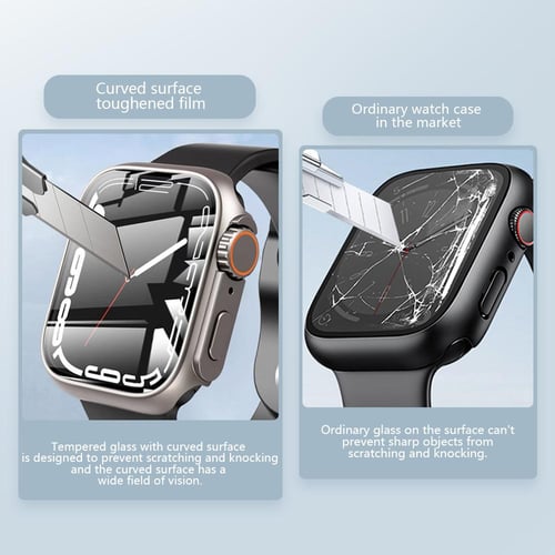 Change To Ultra 360 Full Cover Case for Apple Watch 45mm 44mm