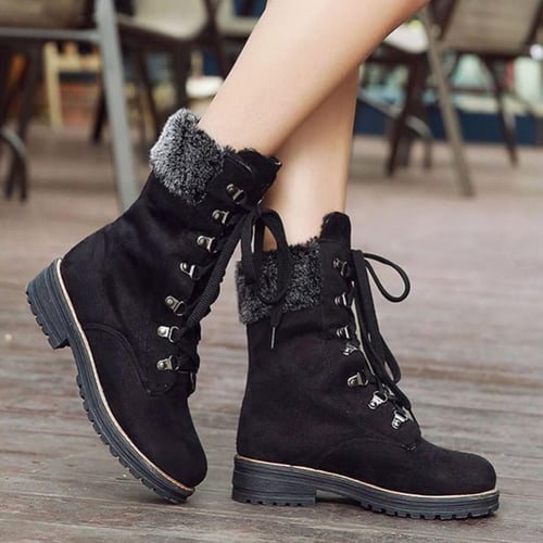 Women's winter clearance boots low heel