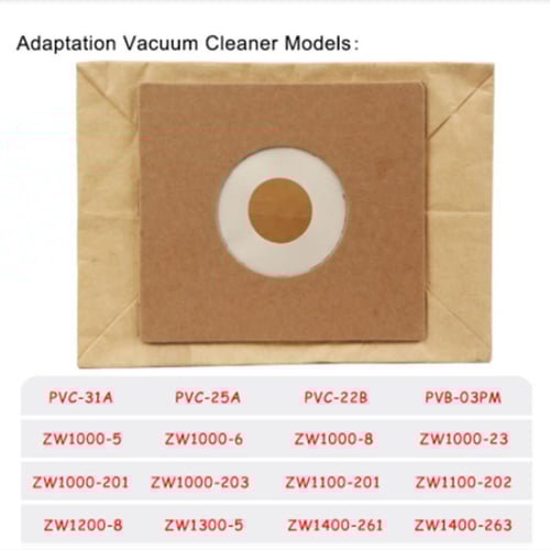 5 10pcs Vacuum Cleaner Bags Vacuum Cleaner Dust Bags Pensonic