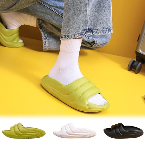 Quiet sole sales slippers