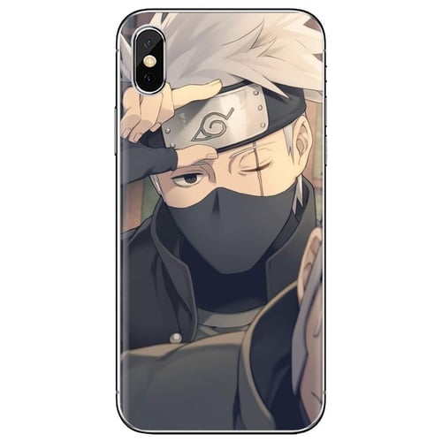 kakashi Hot C Anime Naruto Silicone Phone Cover Bag For iPhone 13