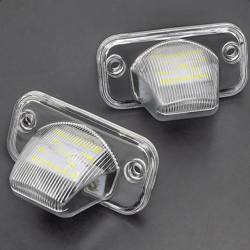 Vw jetta license sale plate light