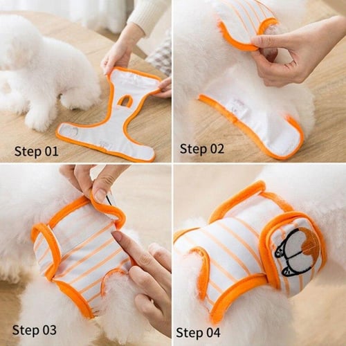 Female dog sanitary pants outlet
