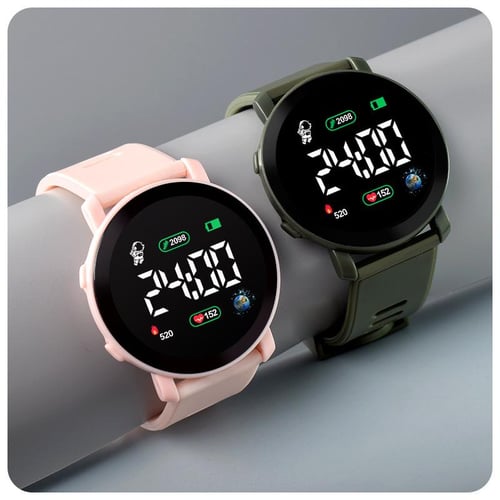 Popular Fashion Calendar LED Digital Watch Children Electronic