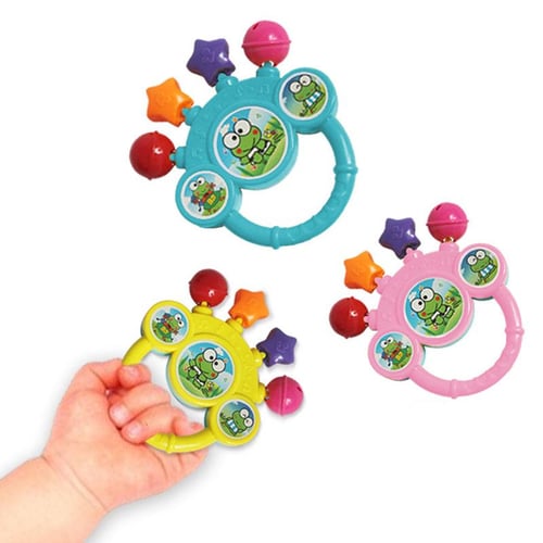 Cartoon Infant Baby Bell Rattles borns Toys Hand Toy Instruments
