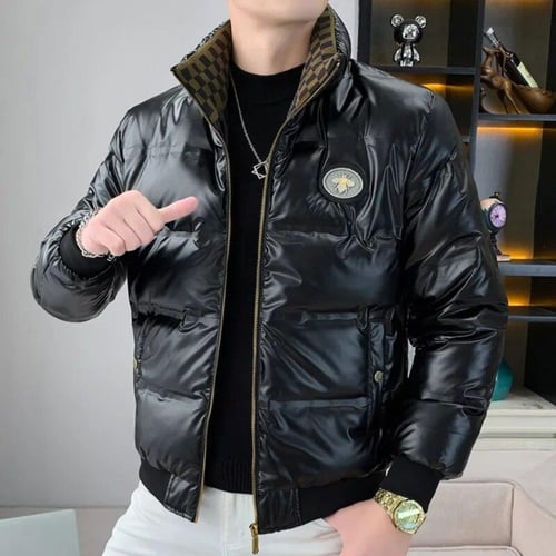 Men letter print jacket shop
