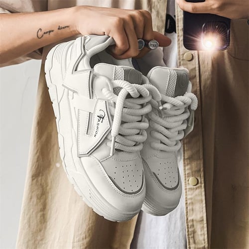 Men s Luxary Chunky Sneakers Mesh Breathable Shoes for Men Sports