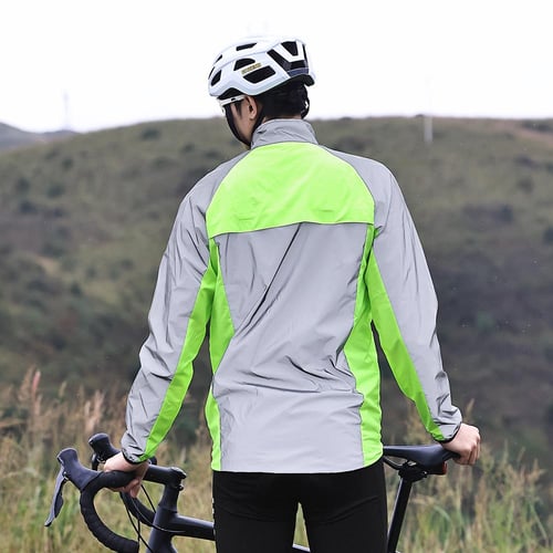 Hi vis bike jacket clearance