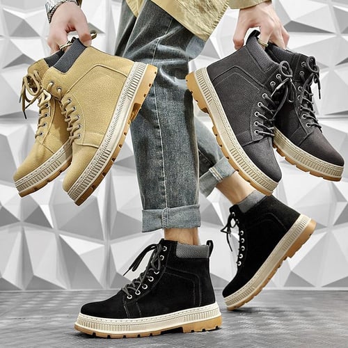 High ankle military discount shoes