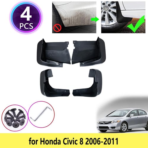 2005 honda deals civic mud flaps