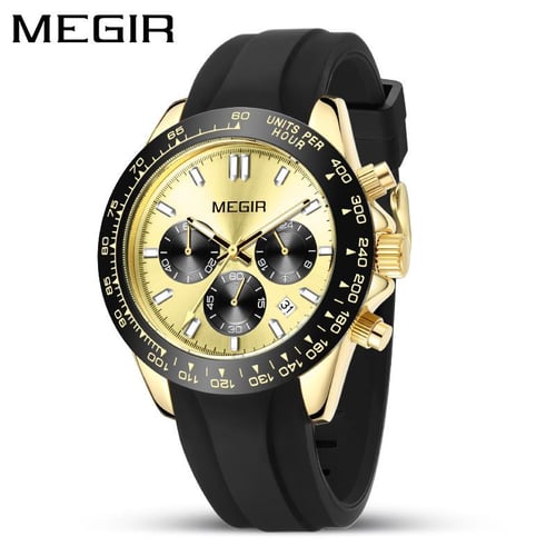 Meigeer MEGIR quartz watch multifunctional timing waterproof