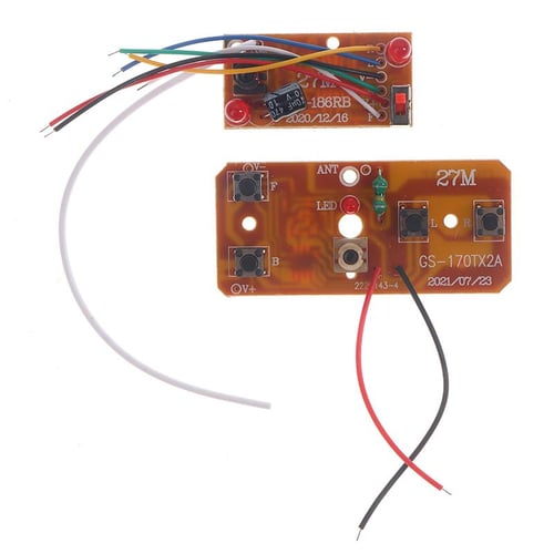 4 Channel Remote Control 27Mhz Circuit Pcb Transmitter Receiver