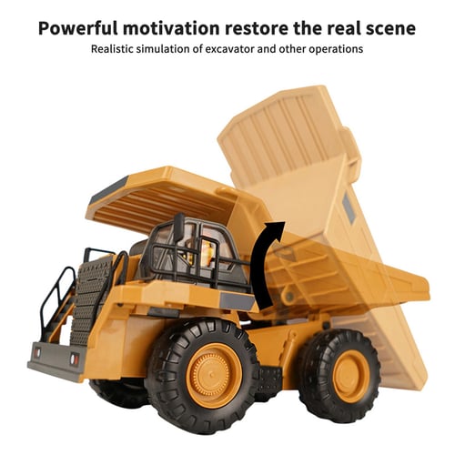 RC Dump Truck 1 24 2.4GHz 9CH RC Construction Truck Engineering