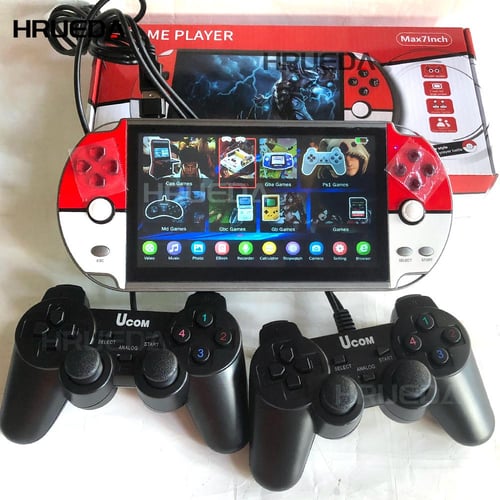 X40 Video Game 7 Inch Hd Screen Retro Video Game Console Built-in 16gb