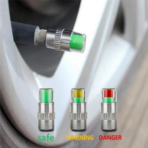 Tyre pressure outlet valve caps