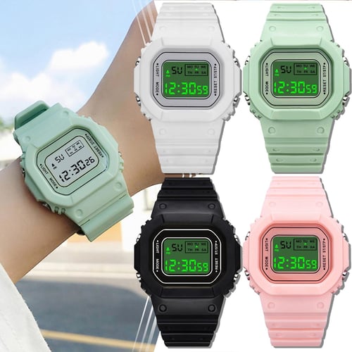 Stopwatch wrist watch cheap