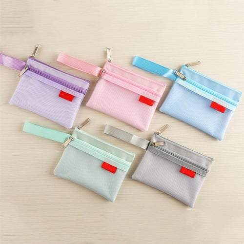 Clear coin hotsell purse zipper