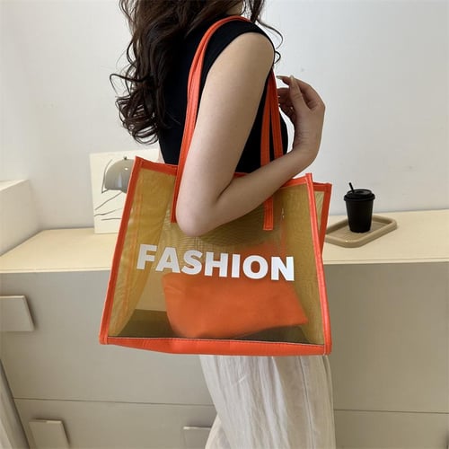 Clear handbags for work hotsell