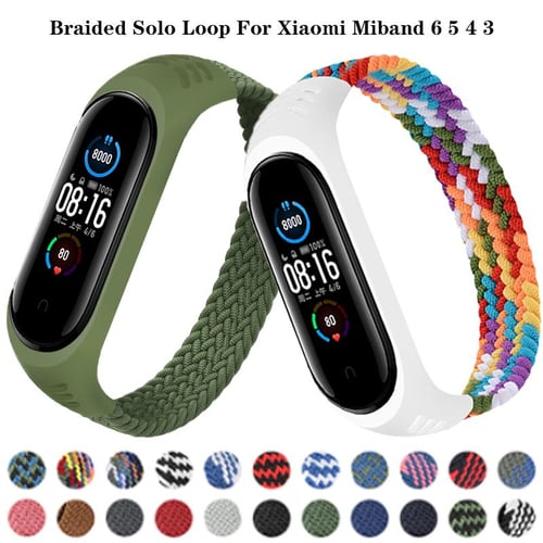 Nylon strap for best sale mi band 4
