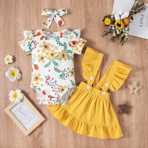 Ruffle sleeve cheap romper baby