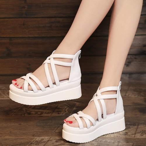 High bottom sandals on sale