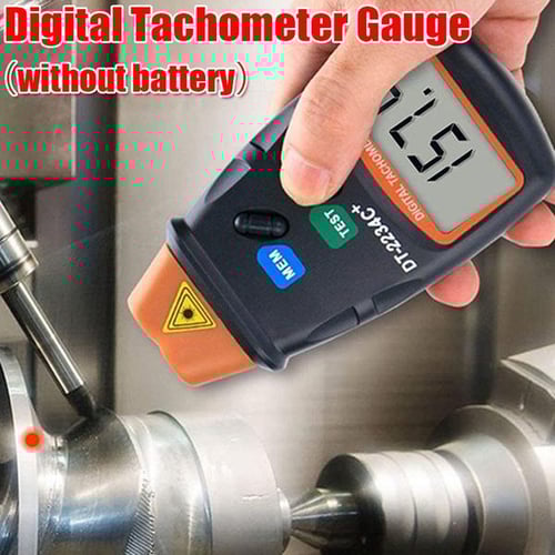 DT2234C+ Tachometer Non Contact RPM Tach Tachometer Digital Tachometer